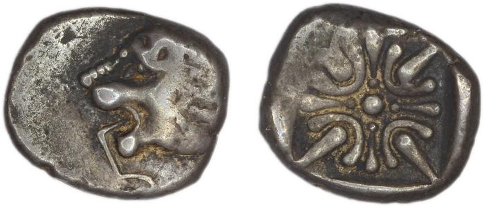 Miletus Babelon 1907 429, реверс, bm