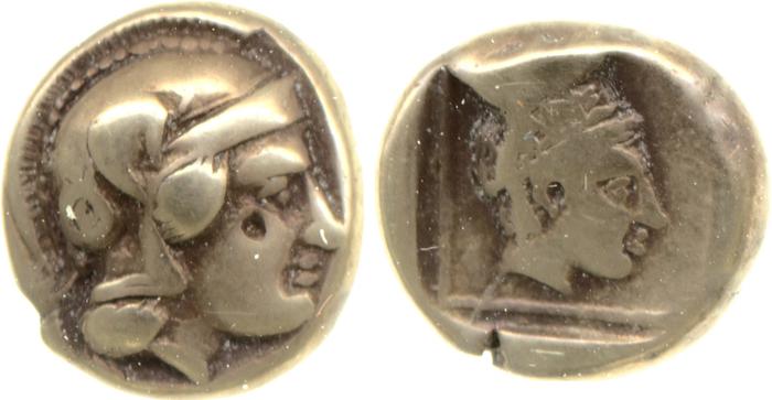 Mytilene Bodenstedt 1981 Series 4.73, реверс, Британский музей