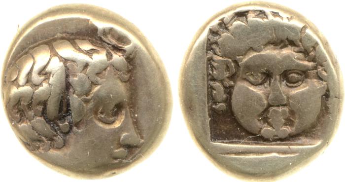 Mytilene Bodenstedt 1981 Series 3.54, реверс, Британский музей