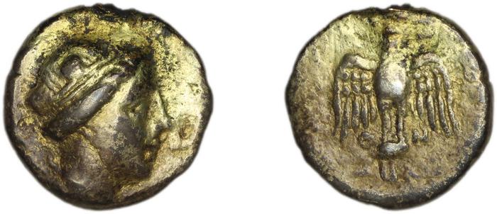 Amisus Waddington 1925 11a, реверс, bm