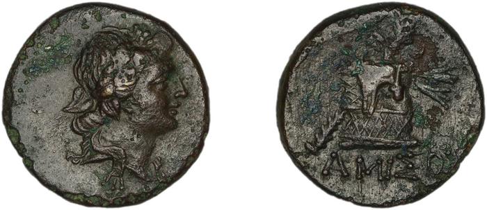Amisus Waddington 1925 24, реверс, bm