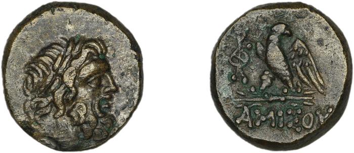 Amisus Waddington 1925 15, реверс, bm