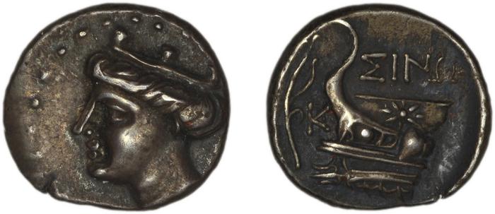 Sinope Waddington 1925 42-3, реверс, bm