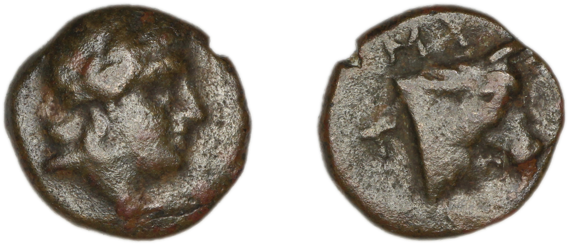 Mytilene Babelon 1910 2239-42, аверс, bm