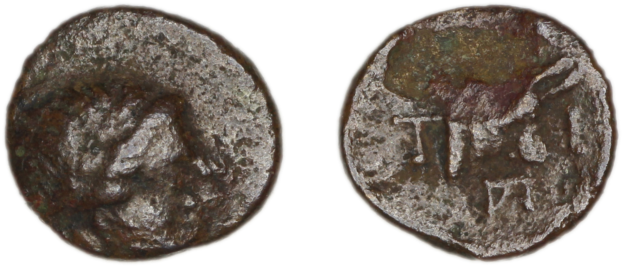 Mytilene Babelon 1910 2239-42, аверс, bm
