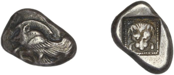 Samos Barron 1966 Samian drachms, реверс, bm