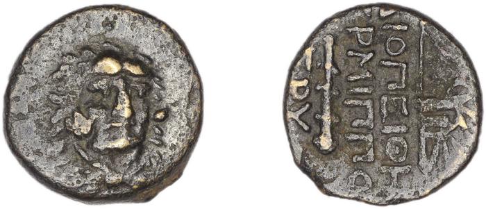 Erythrae Kinns 1980 Period IV, AE 11, реверс, Британский музей