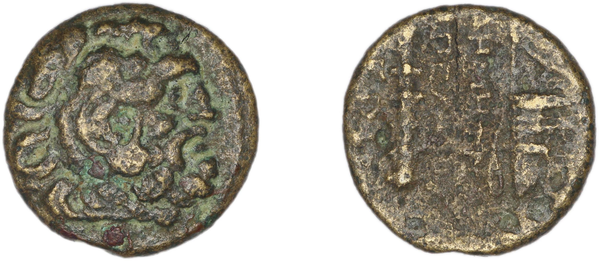 Erythrae Kinns 1980 Period III.2, AE 10, аверс, Британский музей