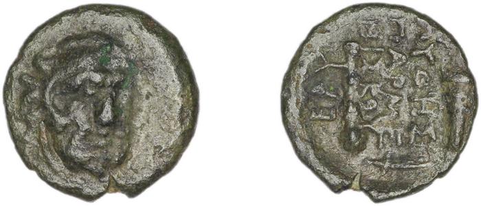 Erythrae Kinns 1980 Period IV, AE 11, реверс, Британский музей