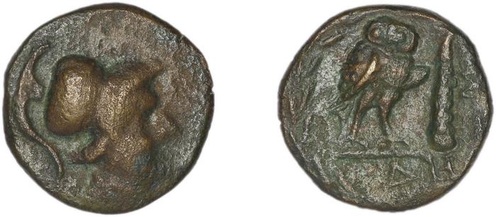 Herakleia ad Latmum Robert 1978 6-9, реверс, Британский музей