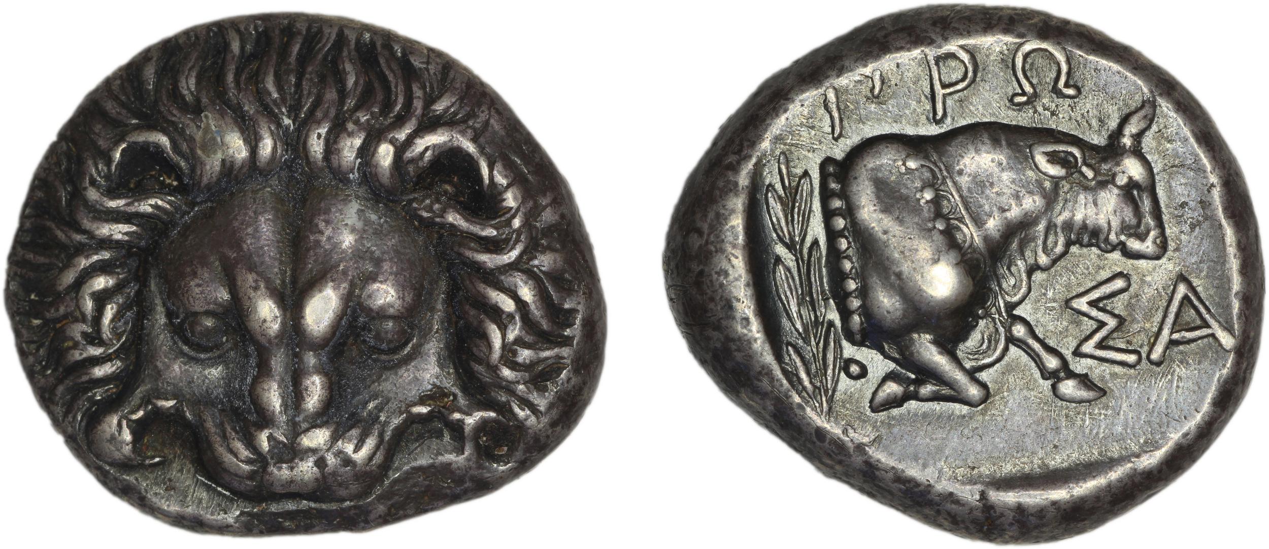 аверс Samos Barron 1966 Class X tetradrachms