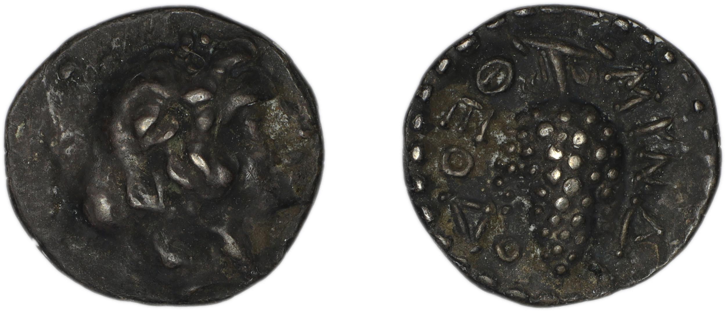 Myndus Zabel and Meadows 2002 Group C Trihemiobols, аверс, bm