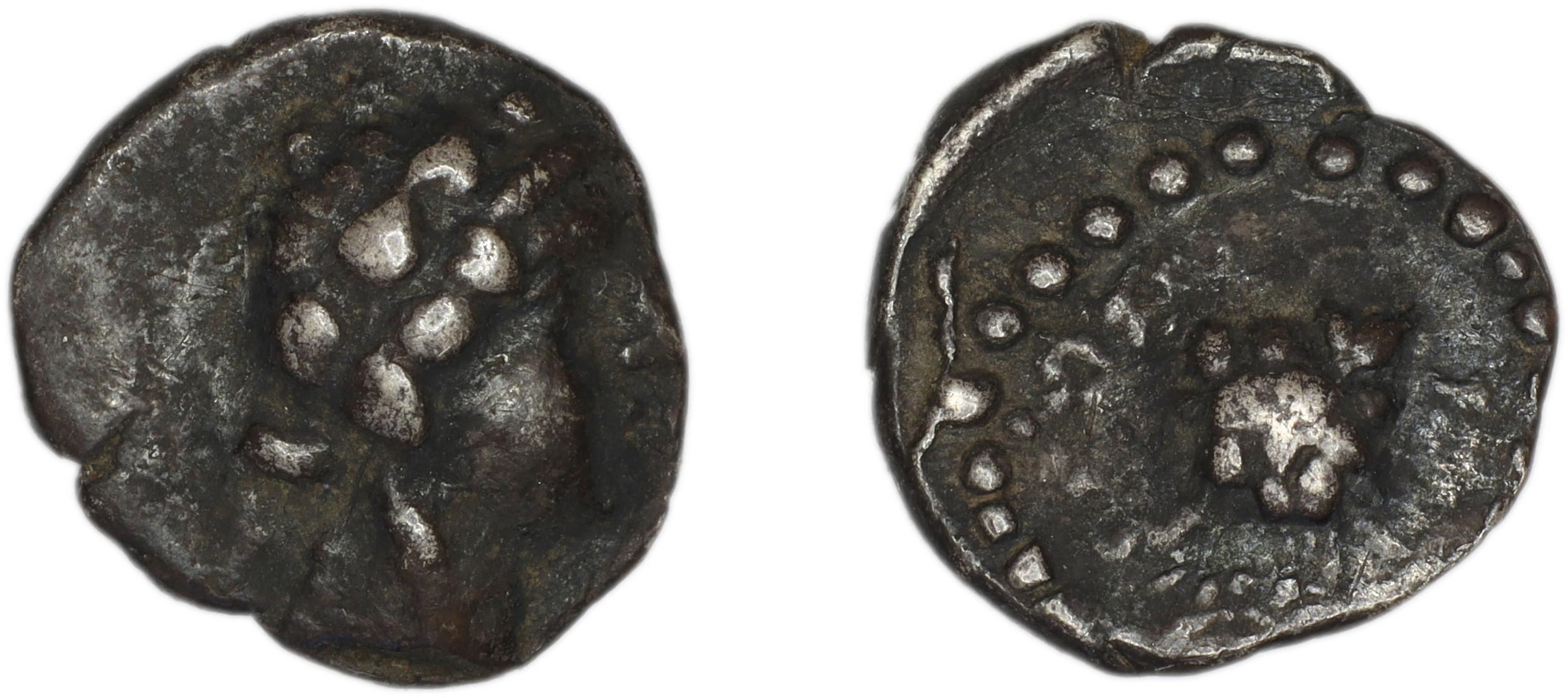 Myndus Zabel and Meadows 2002 Group C Trihemiobols, аверс, bm
