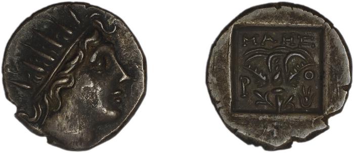Rhodes Jenkins 1989 Group E drachms, реверс, bm