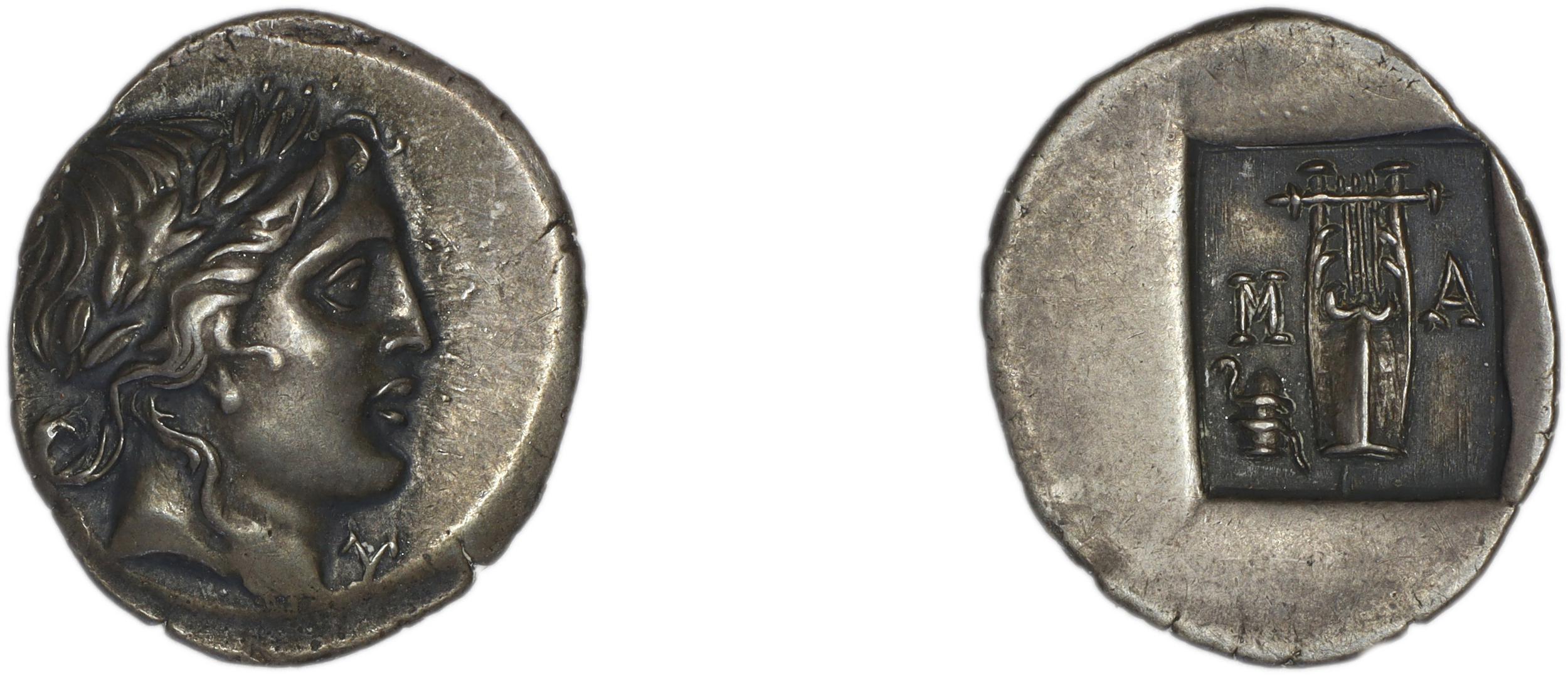 obverse Lycian League Masicytes Troxell 1982 4.97
