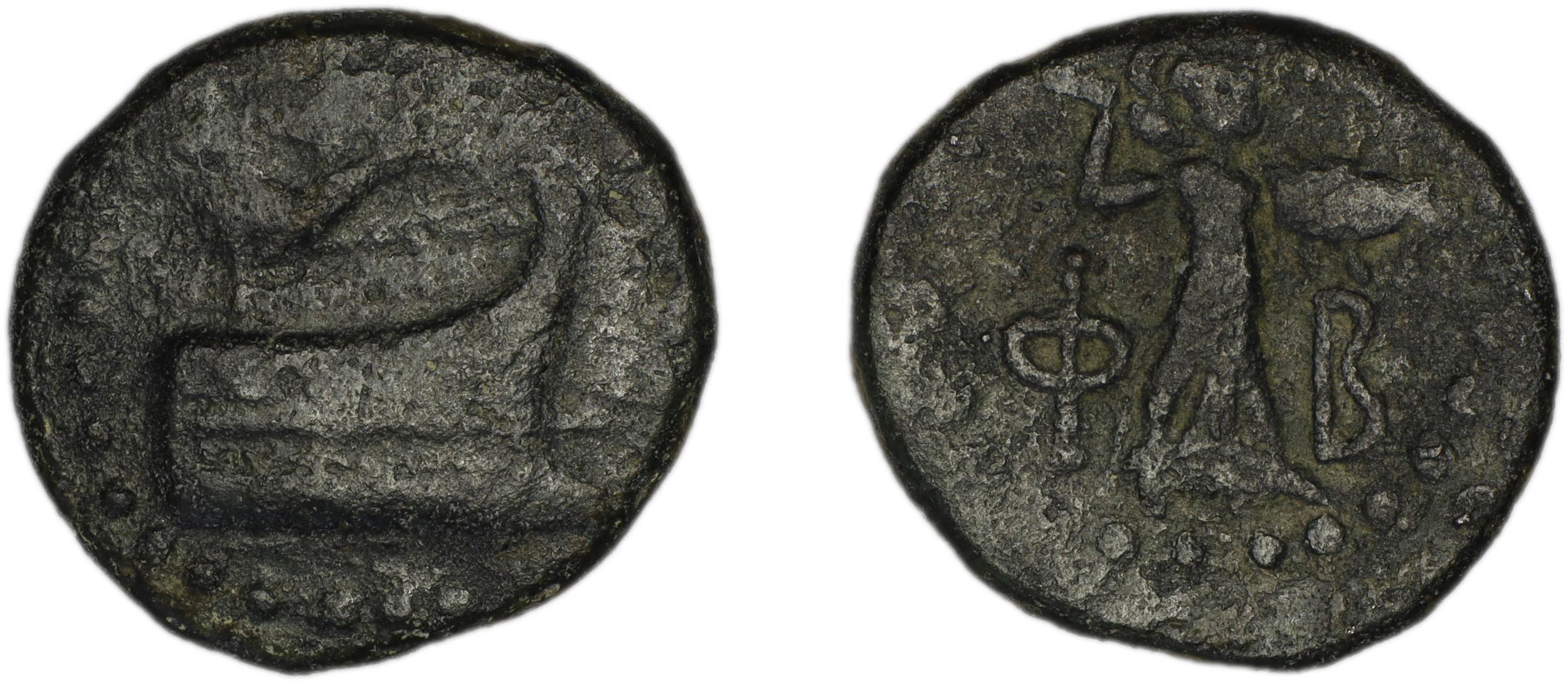 Phaselis Heipp-Tamer 1993 AE 2, аверс, bm