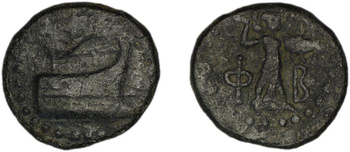 Phaselis Heipp-Tamer 1993 AE 2, реверс, bm