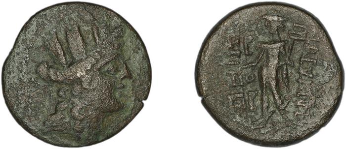 Corycus SNG Levante 791-5, реверс, bm