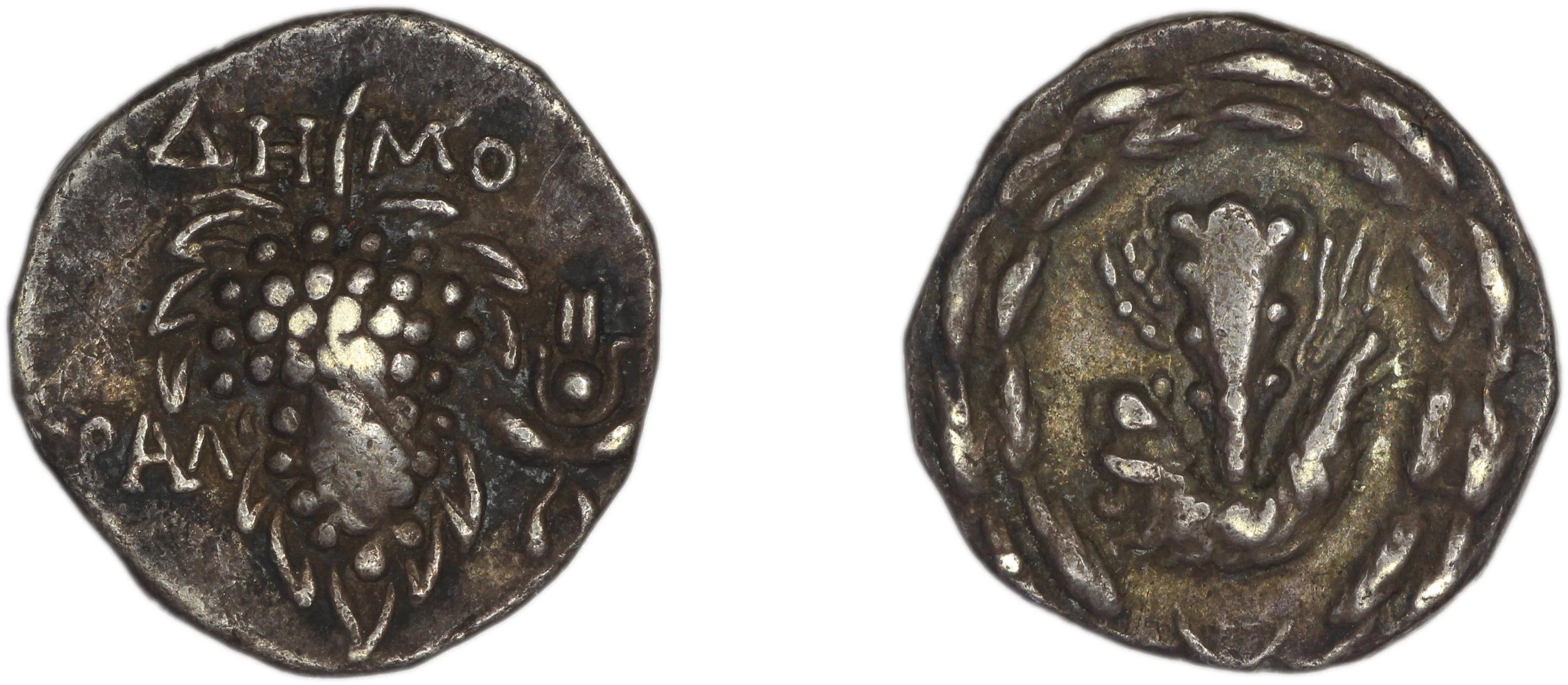 аверс Tralles Carbone 2020 XVI, didrachms
