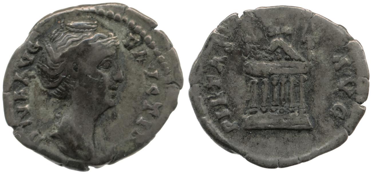 RIC III Antoninus Pius 396, аверс, Британский музей