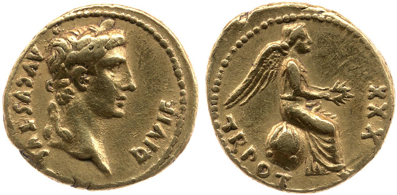 аверс RIC I (second edition) Augustus 217