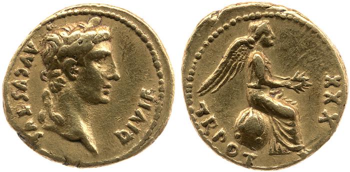 реверс RIC I (second edition) Augustus 217
