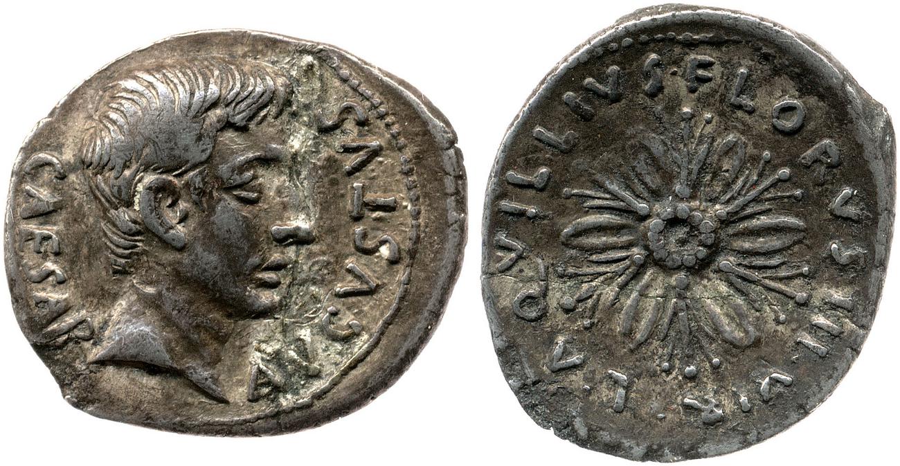 RIC I (second edition) Augustus 309, аверс, bm