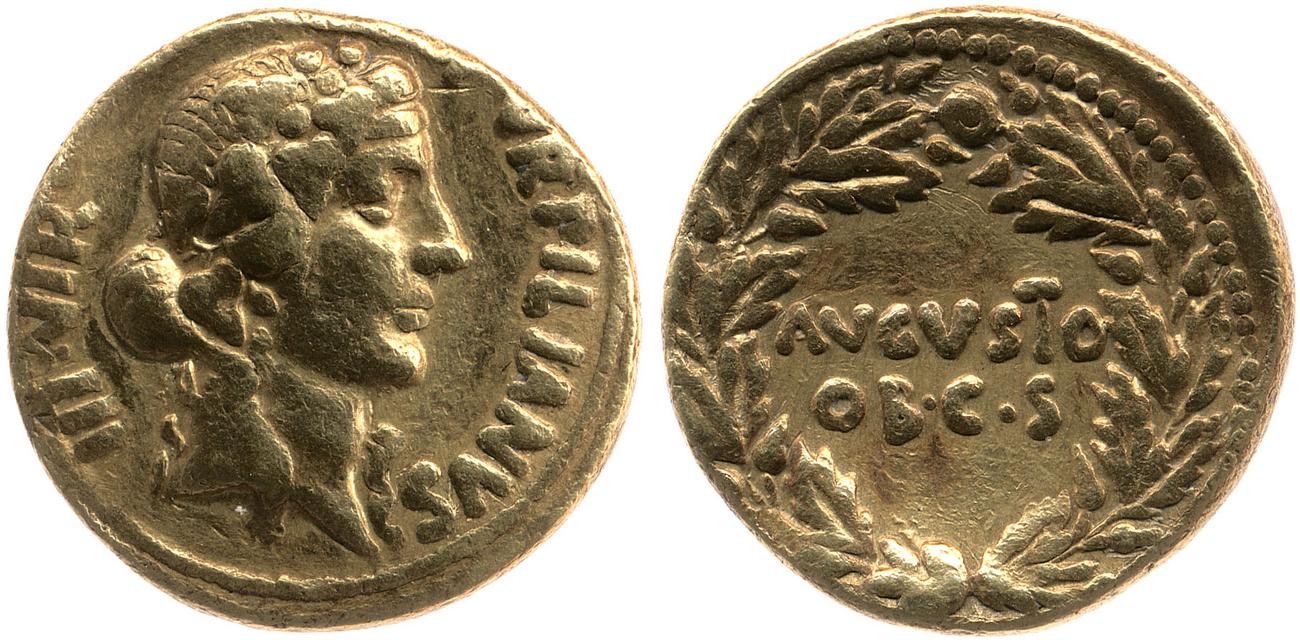 аверс RIC I (second edition) Augustus 278