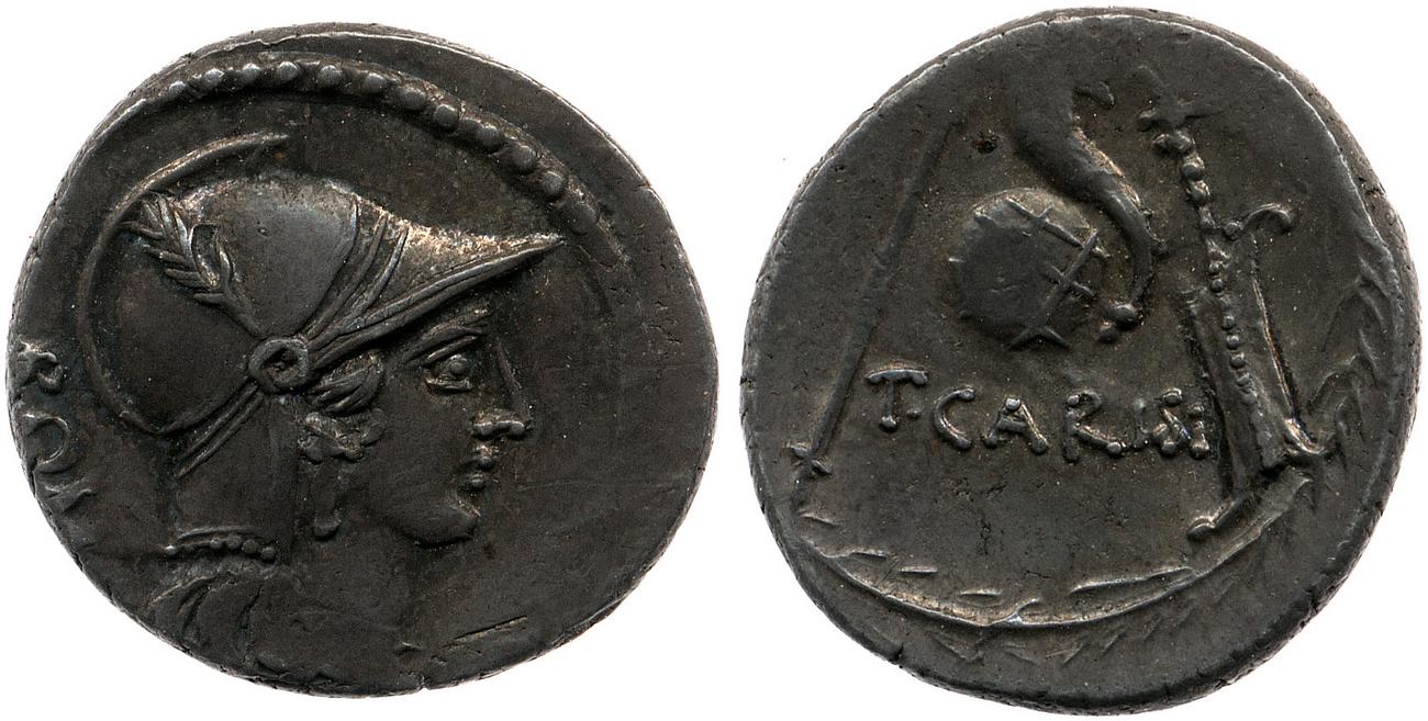 obverse RRC 464/3c