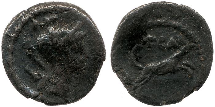 RRC 464/8a, реверс, bm