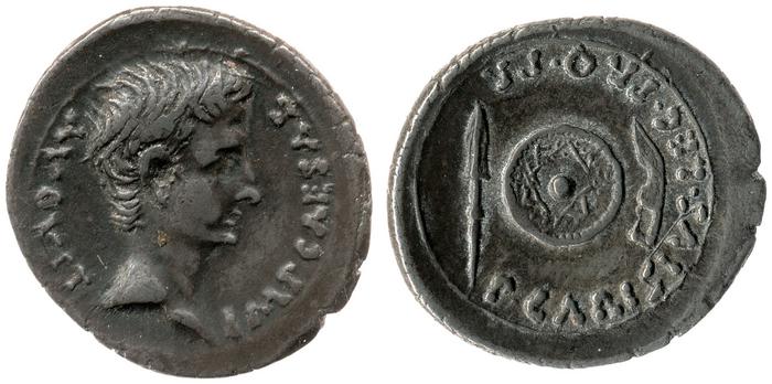 RIC I (second edition) Augustus 2A, реверс, bm