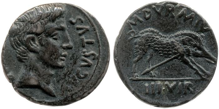 RIC I (second edition) Augustus 317, reverse, bm