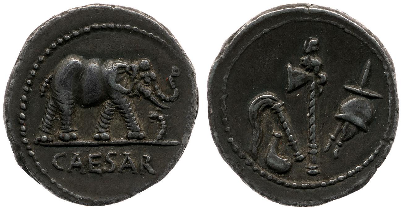 RRC 443/1, аверс, bm