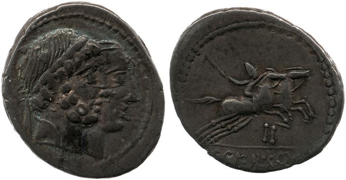 RRC 346/1b, реверс, Британский музей