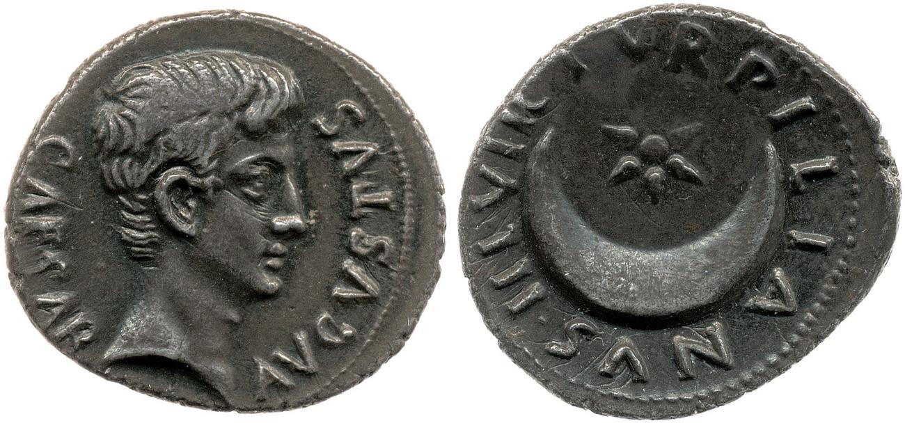 аверс RIC I (second edition) Augustus 300