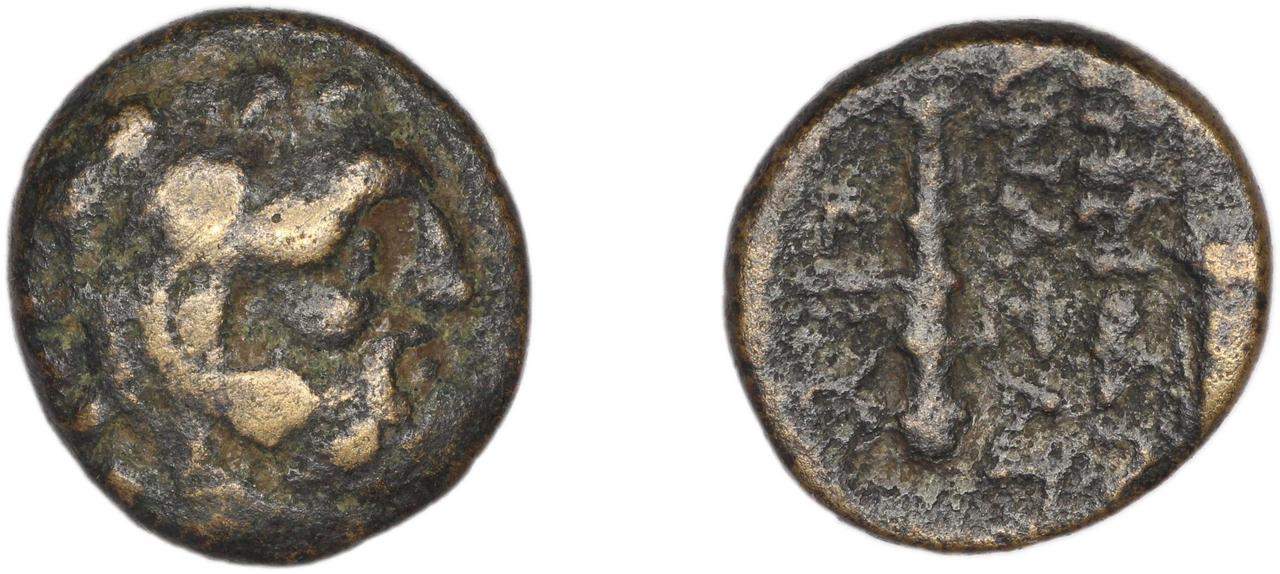 Erythrae Kinns 1980 Period III.2, AE 10, аверс, Британский музей