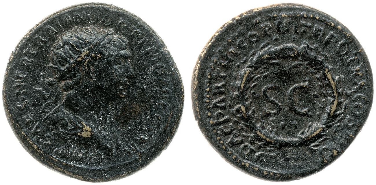 аверс RIC II Trajan 650