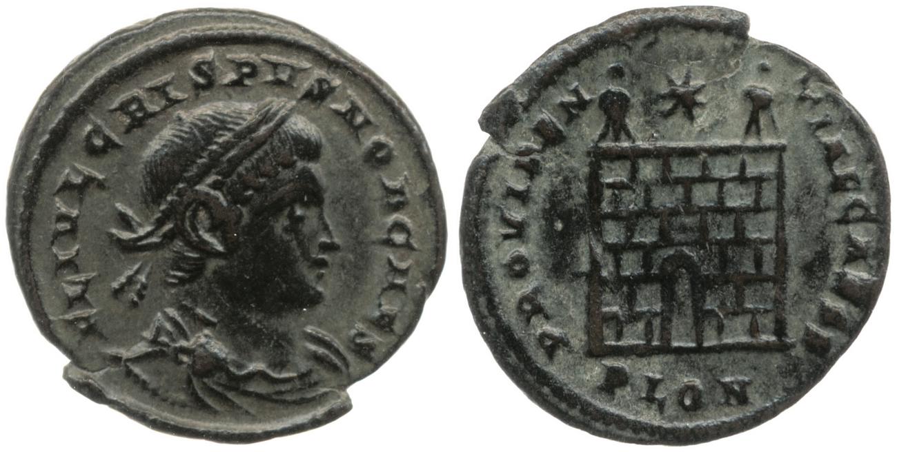 RIC VII Londinium 295, аверс, Британский музей