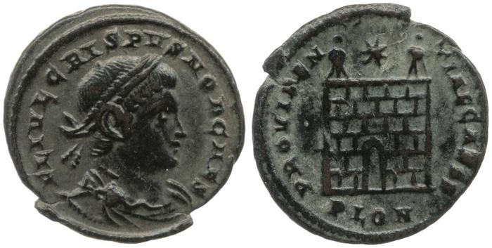 RIC VII Londinium 295, реверс, Британский музей