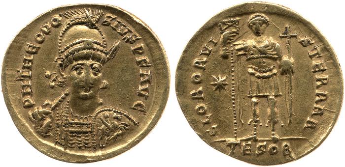 реверс RIC X Theodosius II (East) 362