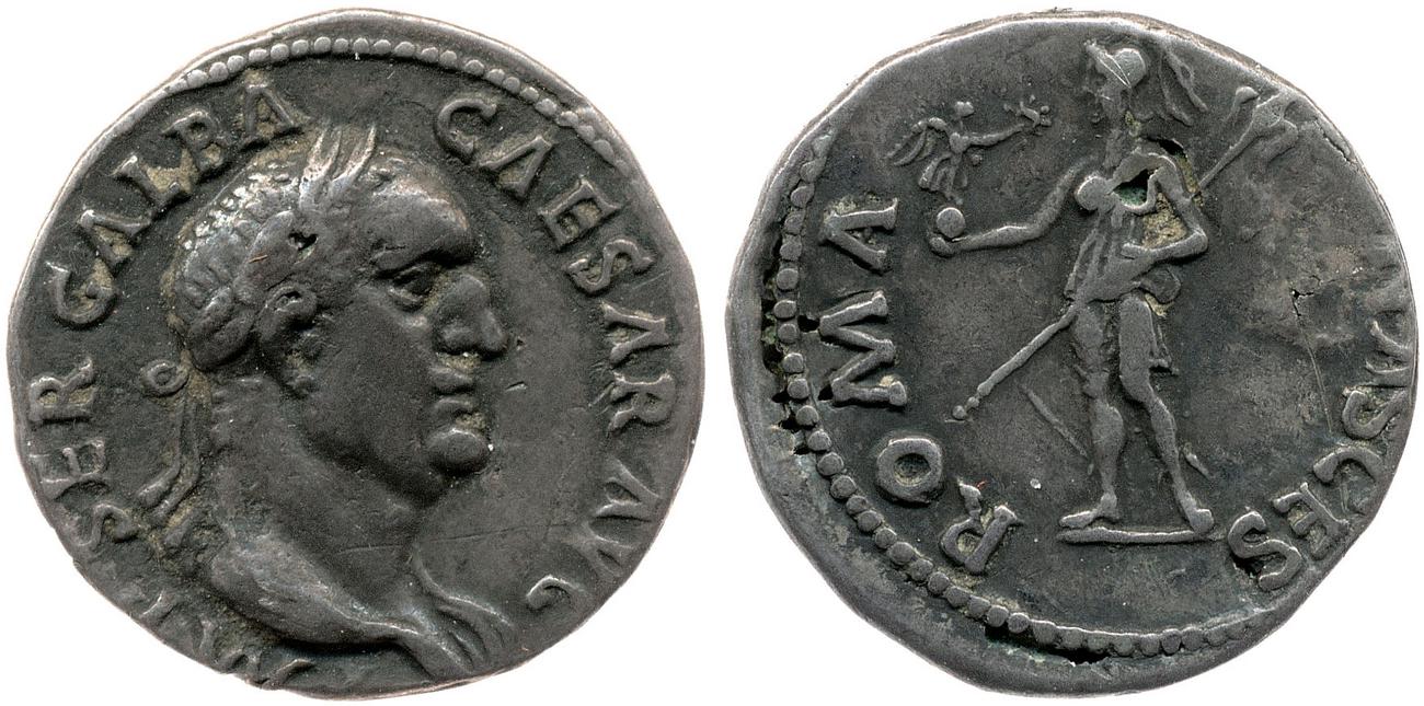 RIC I (second edition) Galba 200, аверс, Британский музей