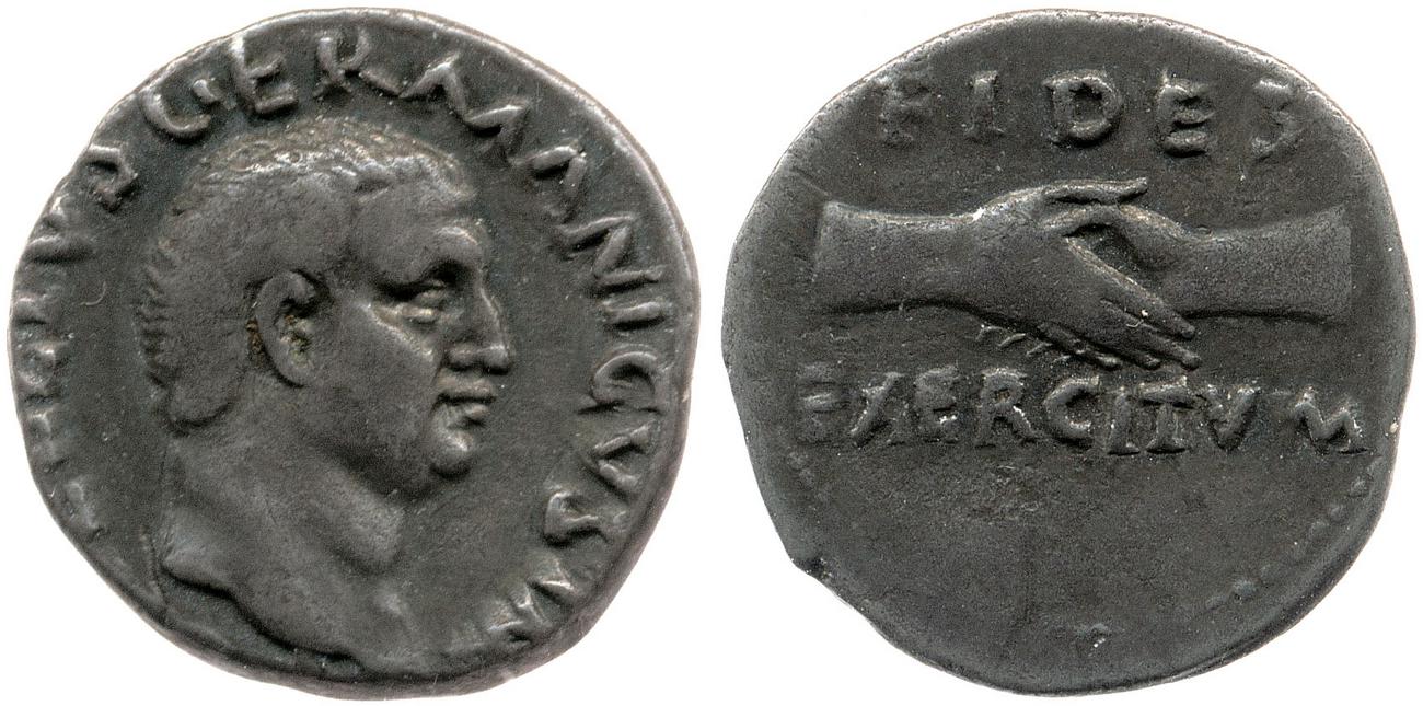 RIC I (second edition) Vitellius 67, аверс, bm