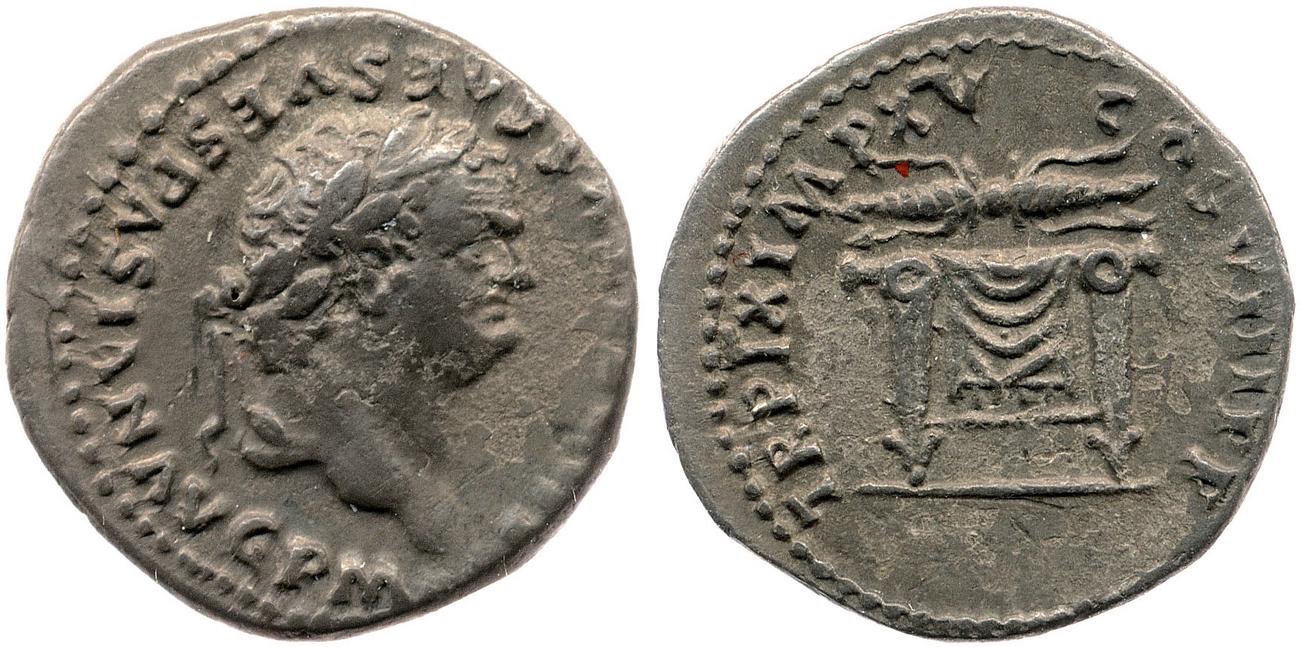 аверс RIC II, Part 1 (second edition) Titus 119