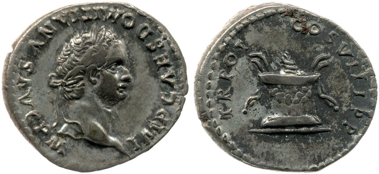 аверс RIC II, Part 1 (second edition) Domitian 94