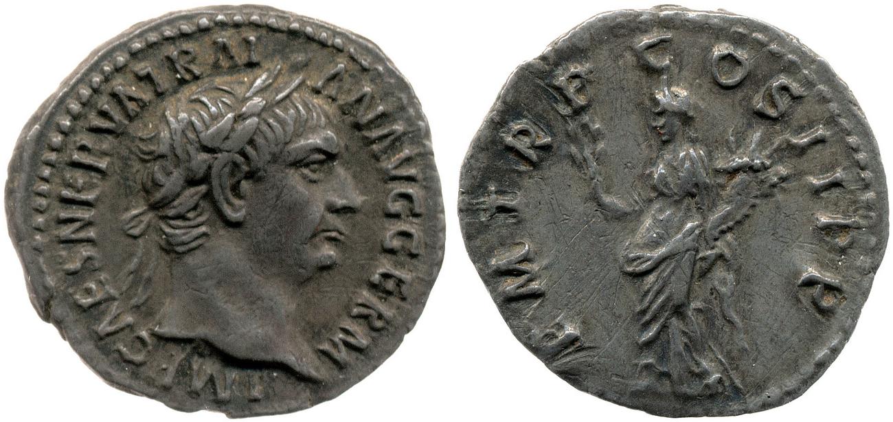 RIC II Trajan 6, аверс, bm
