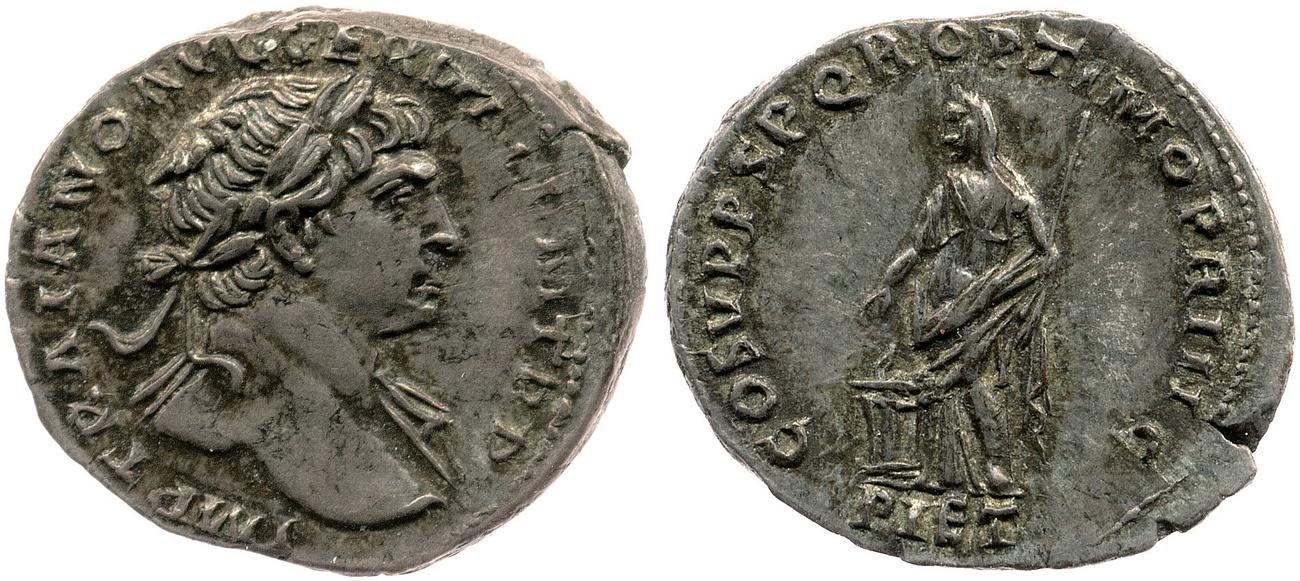 аверс RIC II Trajan 104