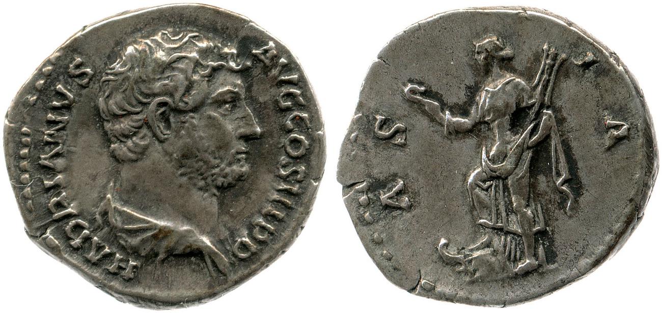 obverse RIC II, Part 3 (second edition) Hadrian 1510