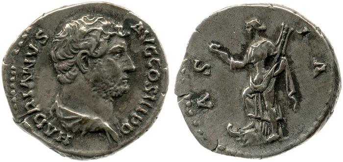 reverse RIC II, Part 3 (second edition) Hadrian 1510