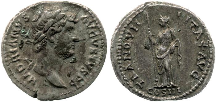 реверс RIC II, Part 3 (second edition) Hadrian 965