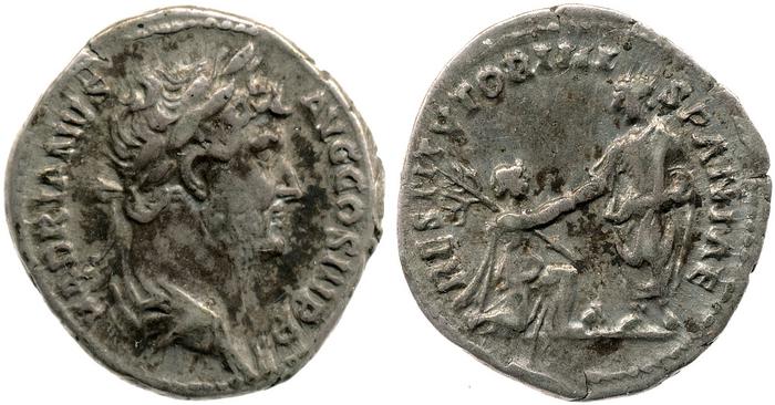 реверс RIC II, Part 3 (second edition) Hadrian 1582